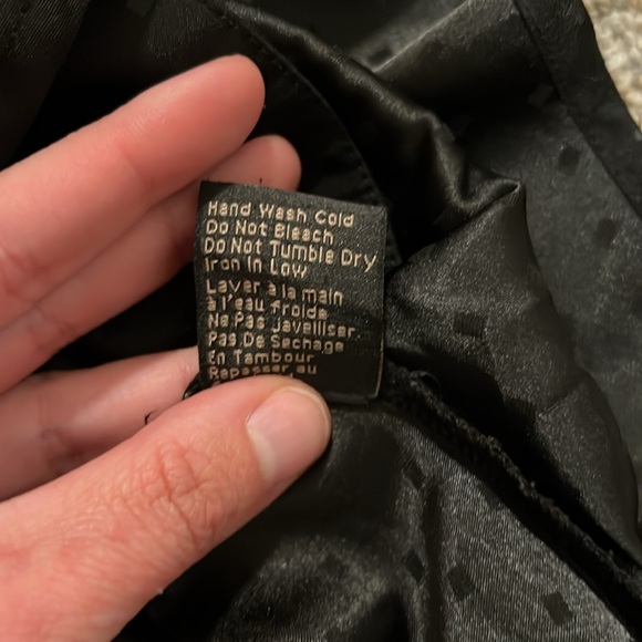 Lucca Couture Black Peplum Top Size Small - Picture 6 of 6